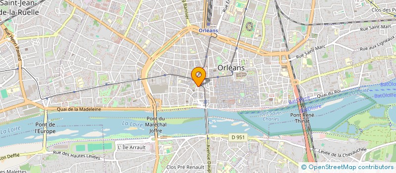 localisation de l'entreprise N.C. à ORLEANS