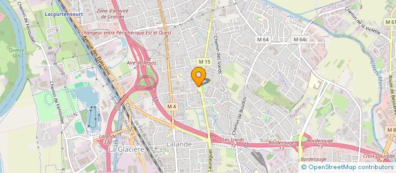 localisation de l'entreprise N.C.B. à TOULOUSE