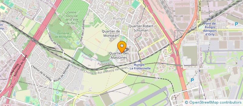 localisation de l'entreprise N.C. BAT  RUNGIS