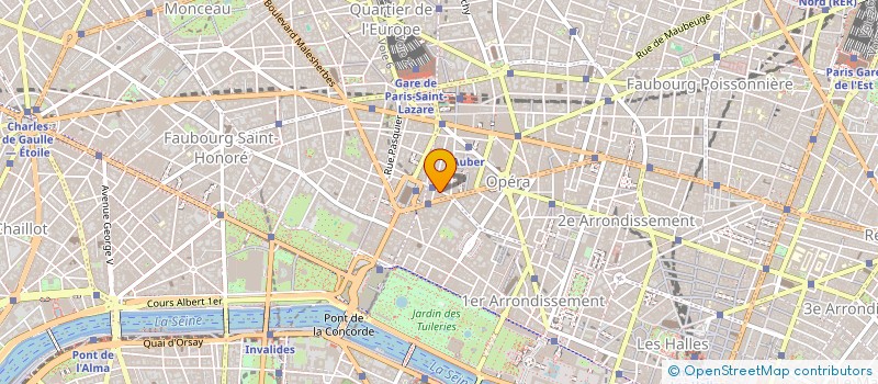 localisation de l'entreprise N.C.C.V. à PARIS