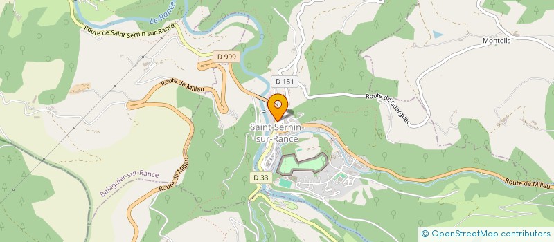 localisation de l'entreprise N.C - DENIRMA  SAINT-SERNIN-SUR-RANCE