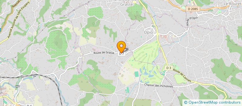 localisation de l'entreprise N C E à CHATEAUNEUF-GRASSE