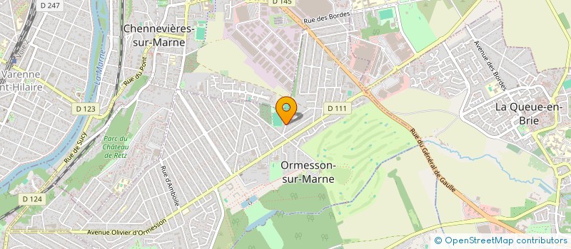 localisation de l'entreprise N.C.E.A.- IMMO  ORMESSON-SUR-MARNE