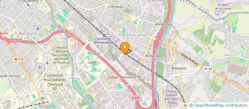 localisation de l'entreprise N.C.EXPERT à TOULOUSE