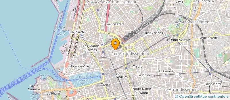 localisation de l'entreprise N C F à MARSEILLE