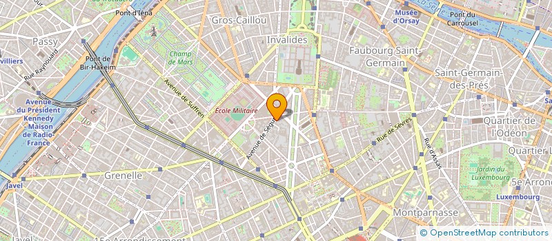 localisation de l'entreprise N.C.F. STUDIO  PARIS