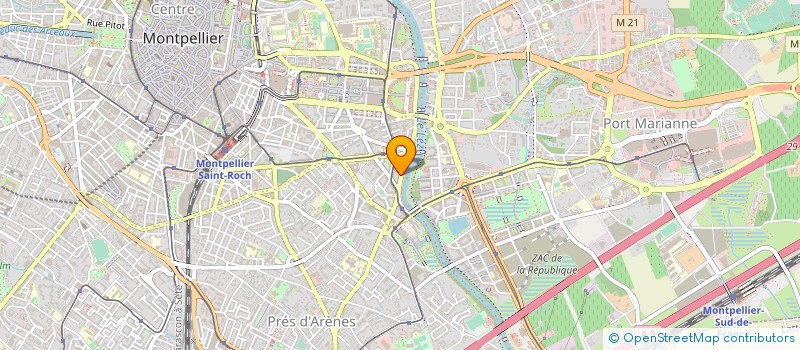 localisation de l'entreprise N.C.I à MONTPELLIER