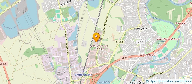 localisation de l'entreprise N.C.I HOLDING  OSTWALD