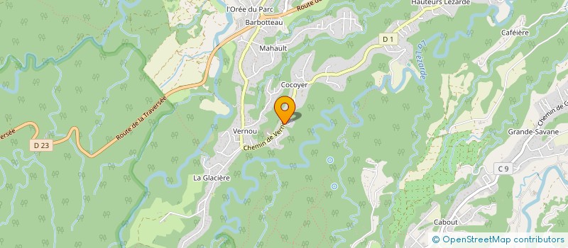 localisation de l'entreprise N & C INVEST à PETIT-BOURG