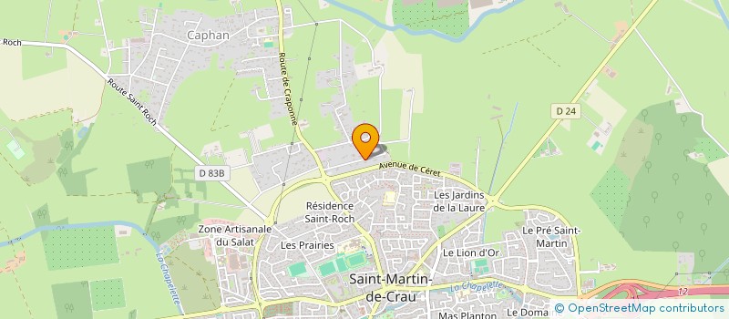 localisation de l'entreprise N.C.K. à SAINT-MARTIN-DE-CRAU