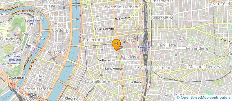 localisation de l'entreprise N C P  LYON