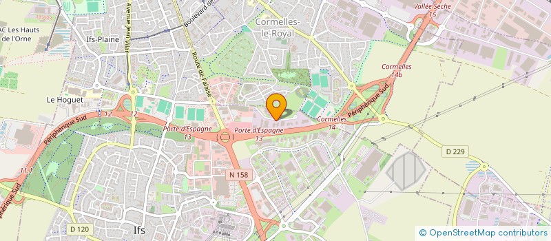 localisation de l'entreprise N.C.P.  IFS