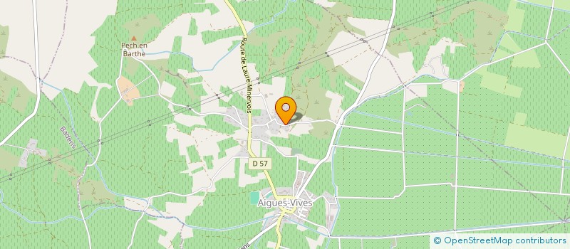 localisation de l'entreprise N&C-RENOV  AIGUES-VIVES