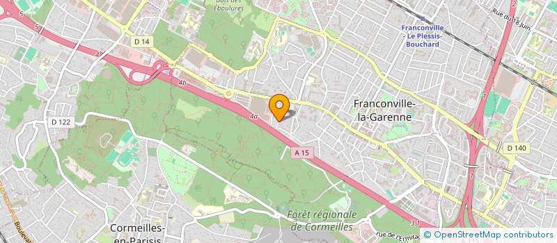 localisation de l'entreprise N&C RENOVATION à FRANCONVILLE LA GARENNE
