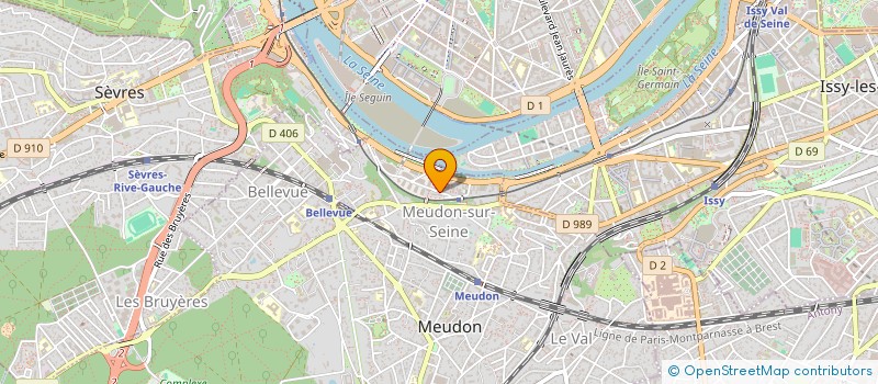 localisation de l'entreprise N-C SOLIDARITE ATTITUDE  MEUDON
