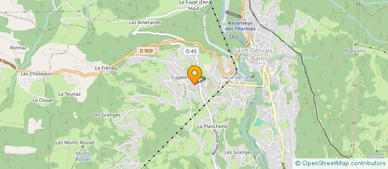 localisation de l'entreprise N C T  SAINT-GERVAIS-LES-BAINS