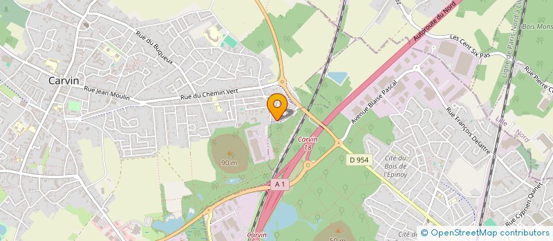 localisation de l'entreprise N.C.T.  ANNULLIN