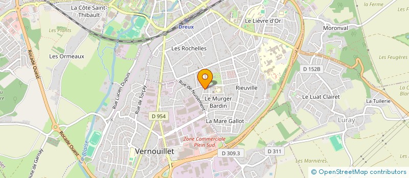 localisation de l'entreprise N CARS SERVICE à DREUX