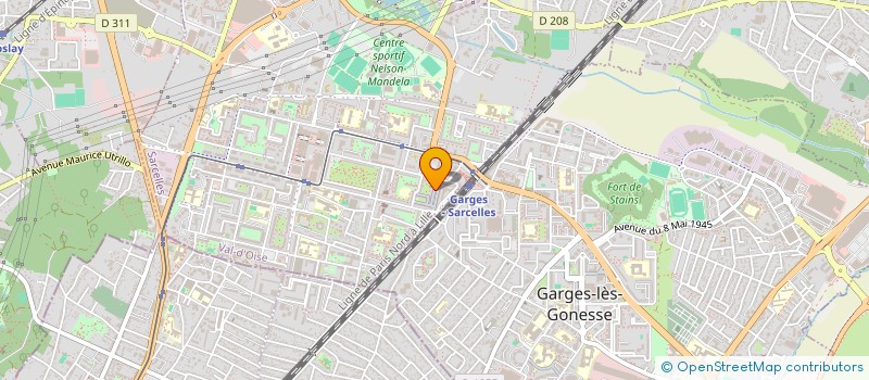 localisation de l'entreprise N'CLEAN SERVICE  SARCELLES