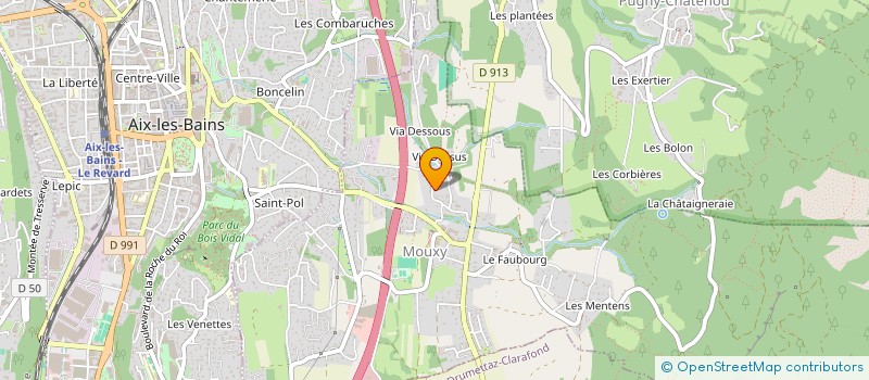 localisation de l'entreprise N'CO BURO  MOUXY