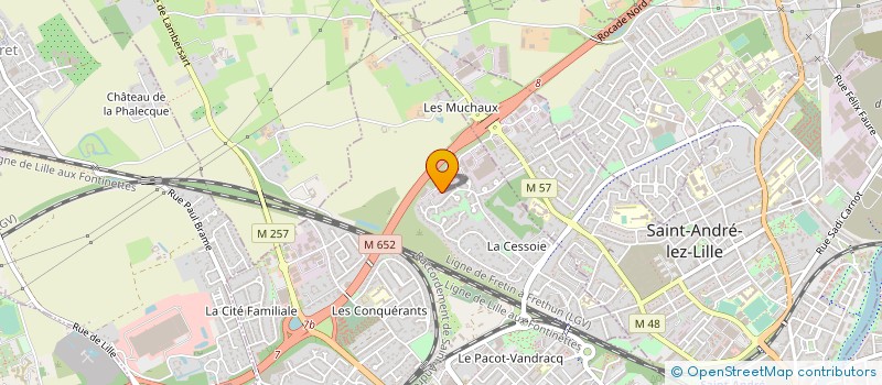 localisation de l'entreprise N-CO SERVICES à LAMBERSART
