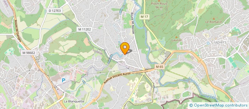 localisation de l'entreprise N.COM à MONTFERRIER-SUR-LEZ