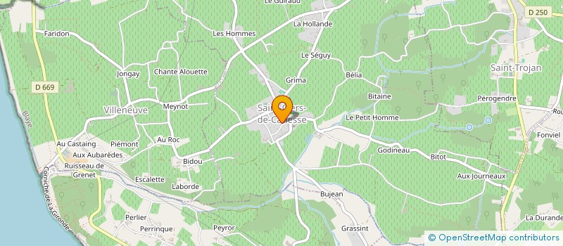 localisation de l'entreprise N-COM  VILLENEUVE