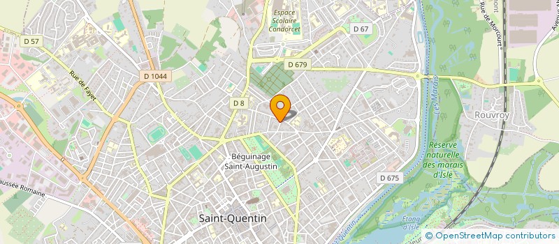 localisation de l'entreprise N. COMMUNICATION à SAINT-QUENTIN