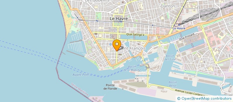 localisation de l'entreprise N.D. CONSEIL PATRIMONIAL à LE HAVRE