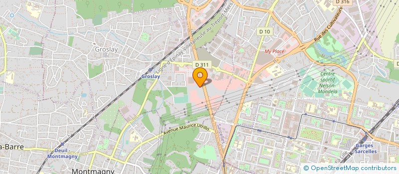 localisation de l'entreprise N.D.G GROUP SA à GROSLAY