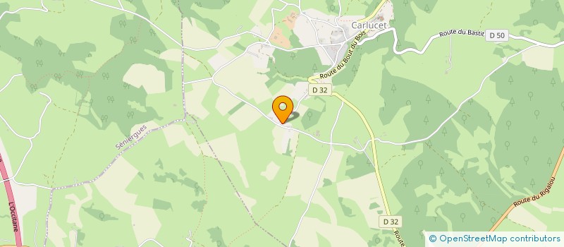 localisation de l'entreprise N.D. IMMO  CARLUCET