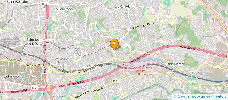 localisation de l'entreprise N&D LIPO  MARSEILLE