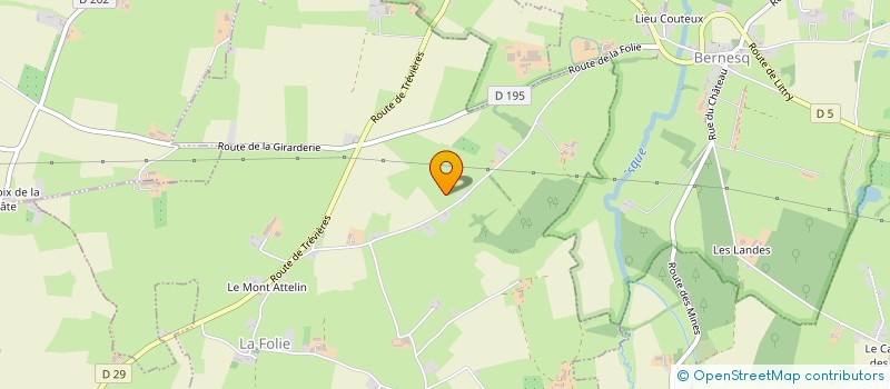 localisation de l'entreprise N.D.M. FUNERAIRE  TREVIERES