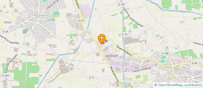 localisation de l'entreprise N&D MENUISERIE à CHATEAURENARD