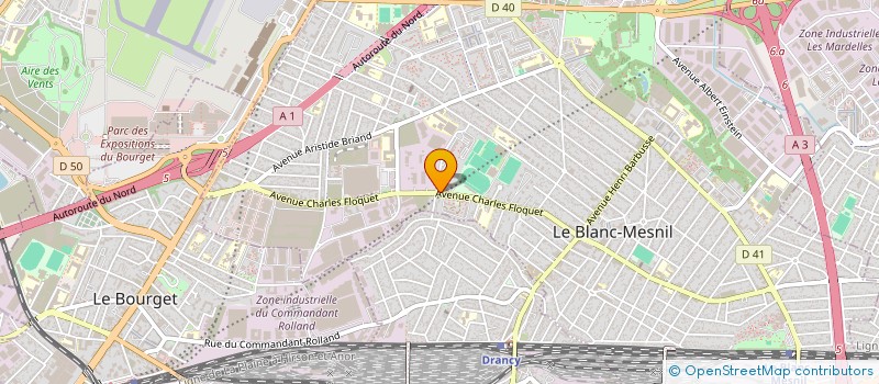localisation de l'entreprise N & D RENOVATION MIXTE à LE BLANC-MESNIL