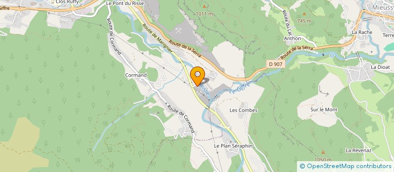 localisation de l'entreprise N.D.S  SAINT-JEOIRE