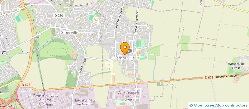 localisation de l'entreprise N.D.S  DEMOUVILLE