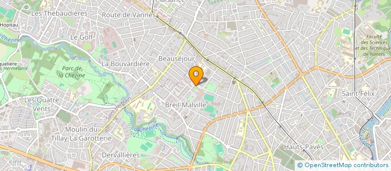localisation de l'entreprise N'DA KONGNI à NANTES