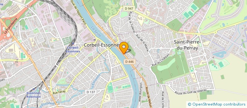 localisation de l'entreprise N DA WOK à CORBEIL-ESSONNES