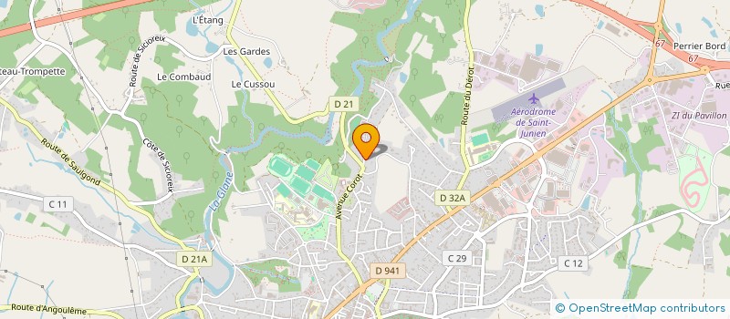 localisation de l'entreprise N-DEFI  SAINT-JUNIEN