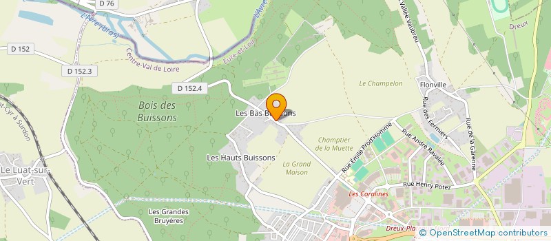 localisation de l'entreprise N DESTOCK à DREUX