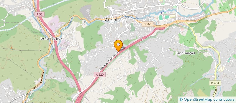 localisation de l'entreprise N-DEVELOPPEMENT  AURIOL