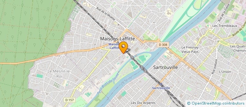 localisation de l'entreprise N'DIAM BIBA à MAISONS-LAFFITTE