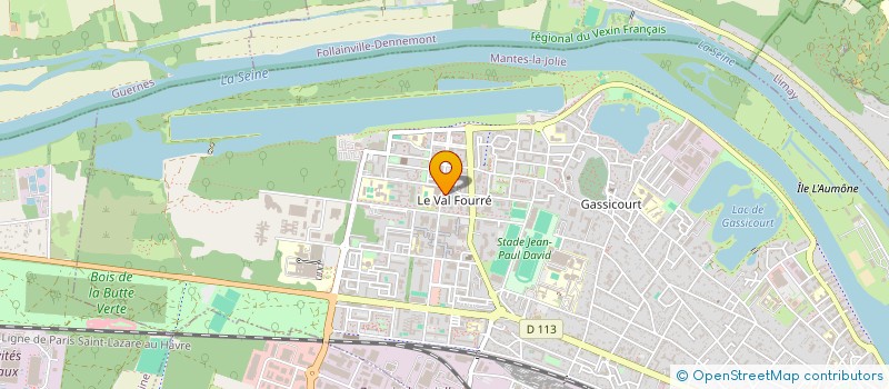 localisation de l'entreprise N'DIAYE MAM  MANTES-LA-JOLIE