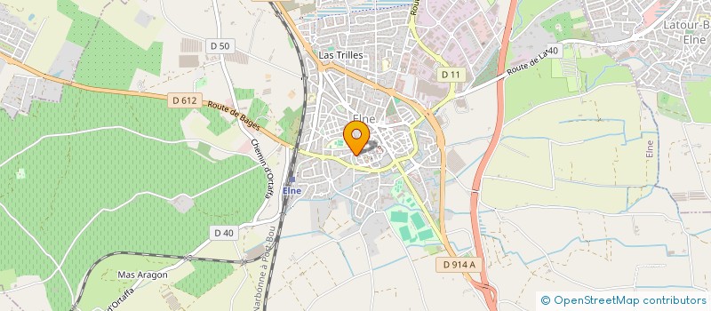 localisation de l'entreprise N.E.  ELNE