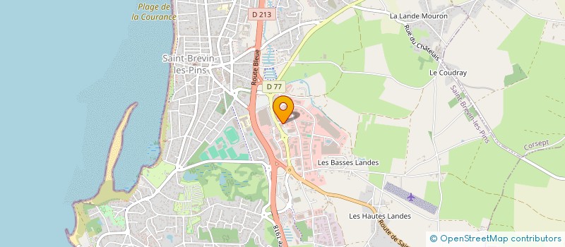 localisation de l'entreprise N&E BARBER  SAINT-BREVIN-LES-PINS