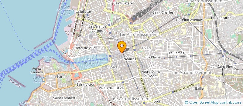 localisation de l'entreprise N.E.C.A NOTAIRES à MARSEILLE