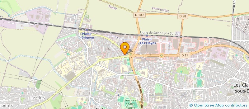 localisation de l'entreprise N & E DONG  PLAISIR