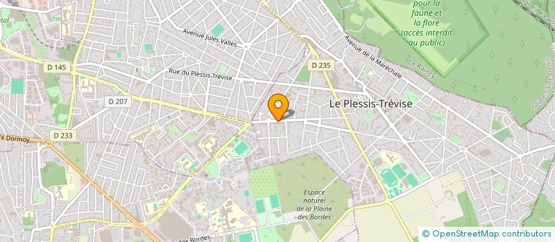 localisation de l'entreprise N&E FIBRE à ASNIERES-SUR-SEINE