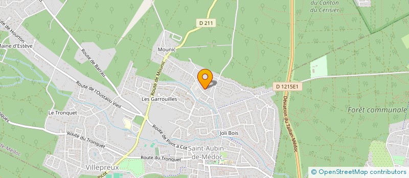 localisation de l'entreprise N.E.L.  BORDEAUX